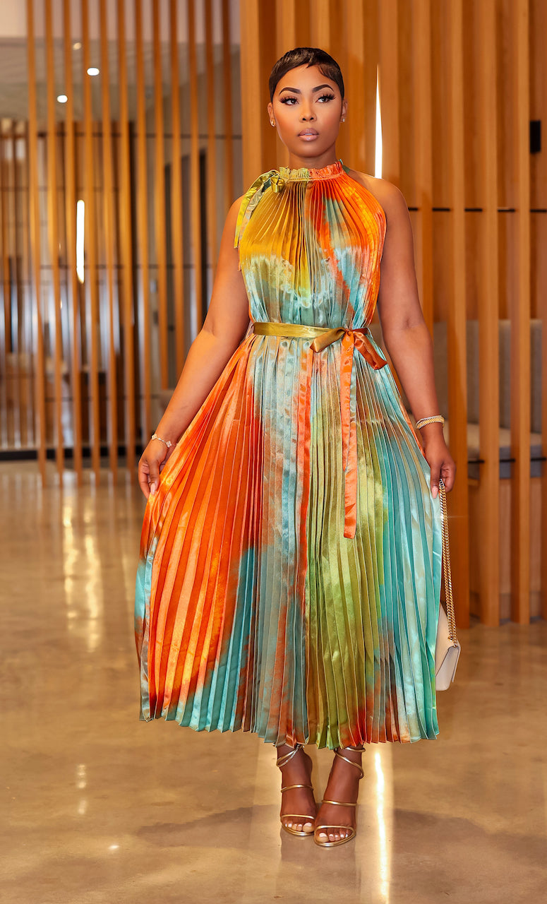 Cabo Sunset Midi Dress