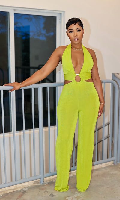 Nene Jumpsuit (Lime)