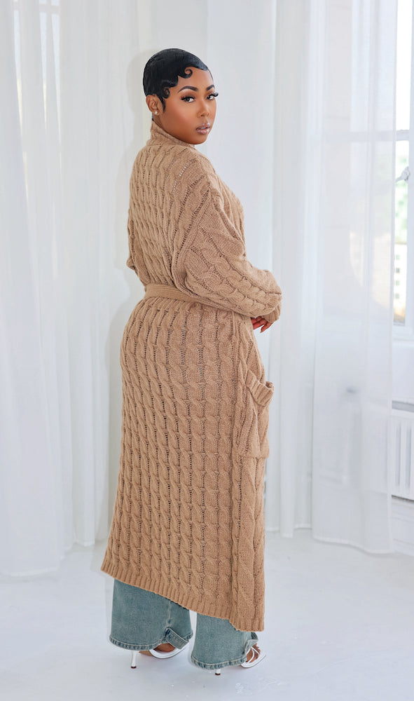 Home Sweet Home Cardigan (Mocha)