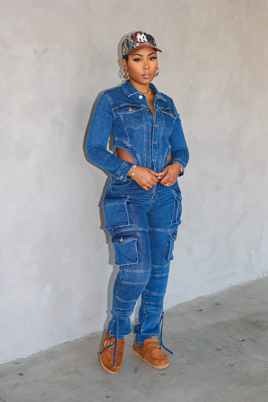 Bodega Denim Set (Dark Denim)