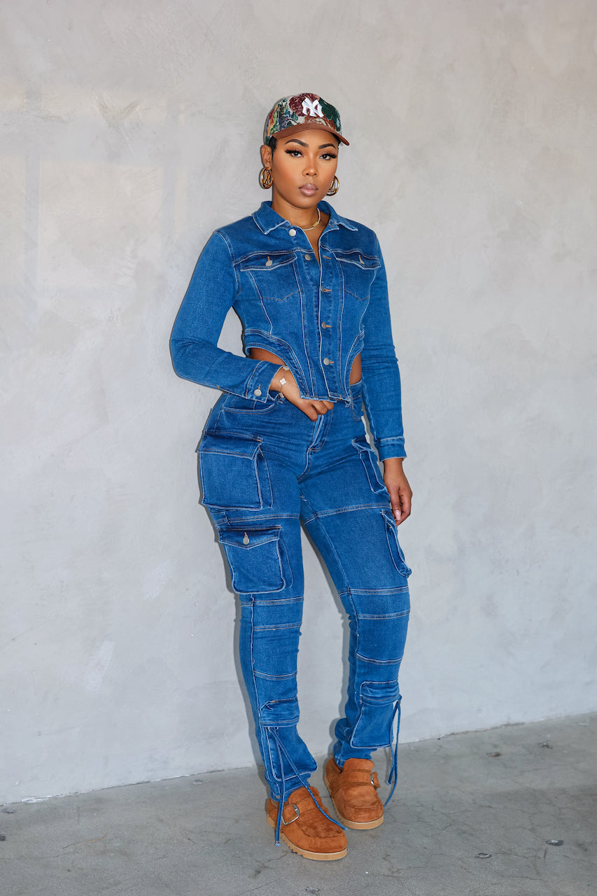 Bodega Denim Set (Dark Denim)