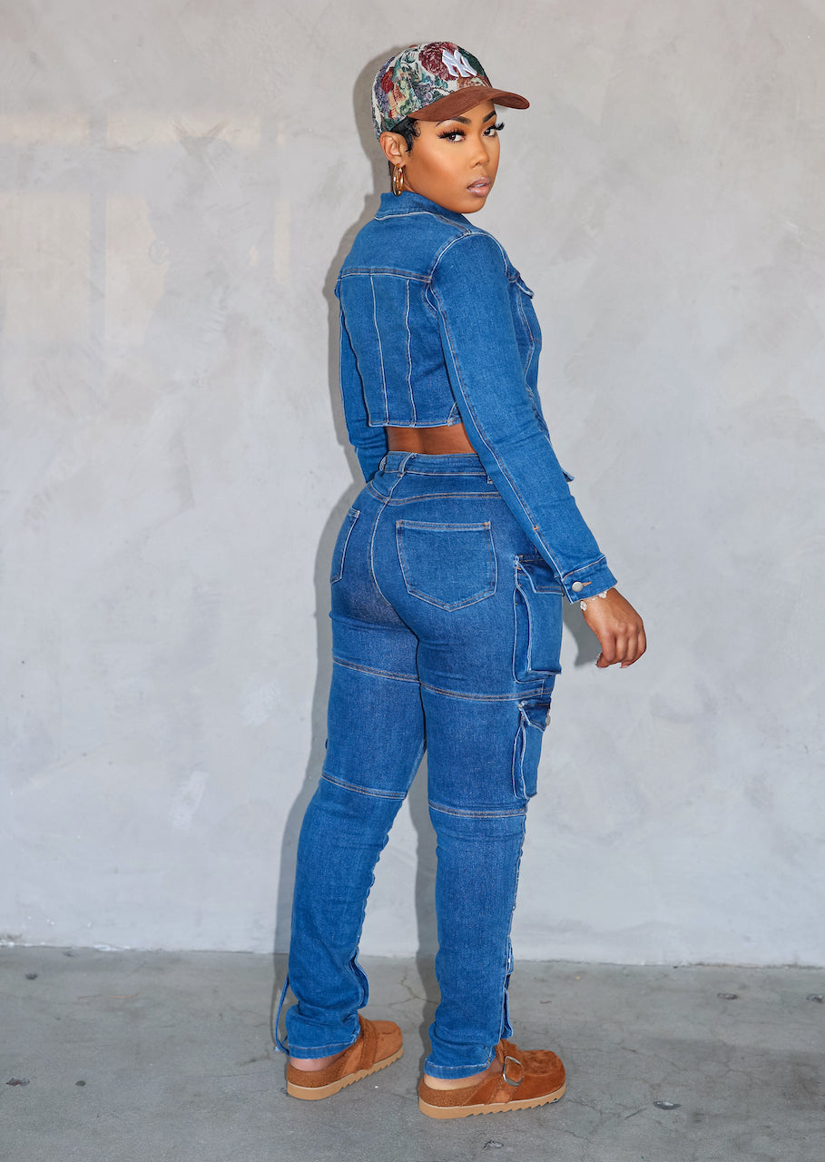 Bodega Denim Set (Dark Denim)