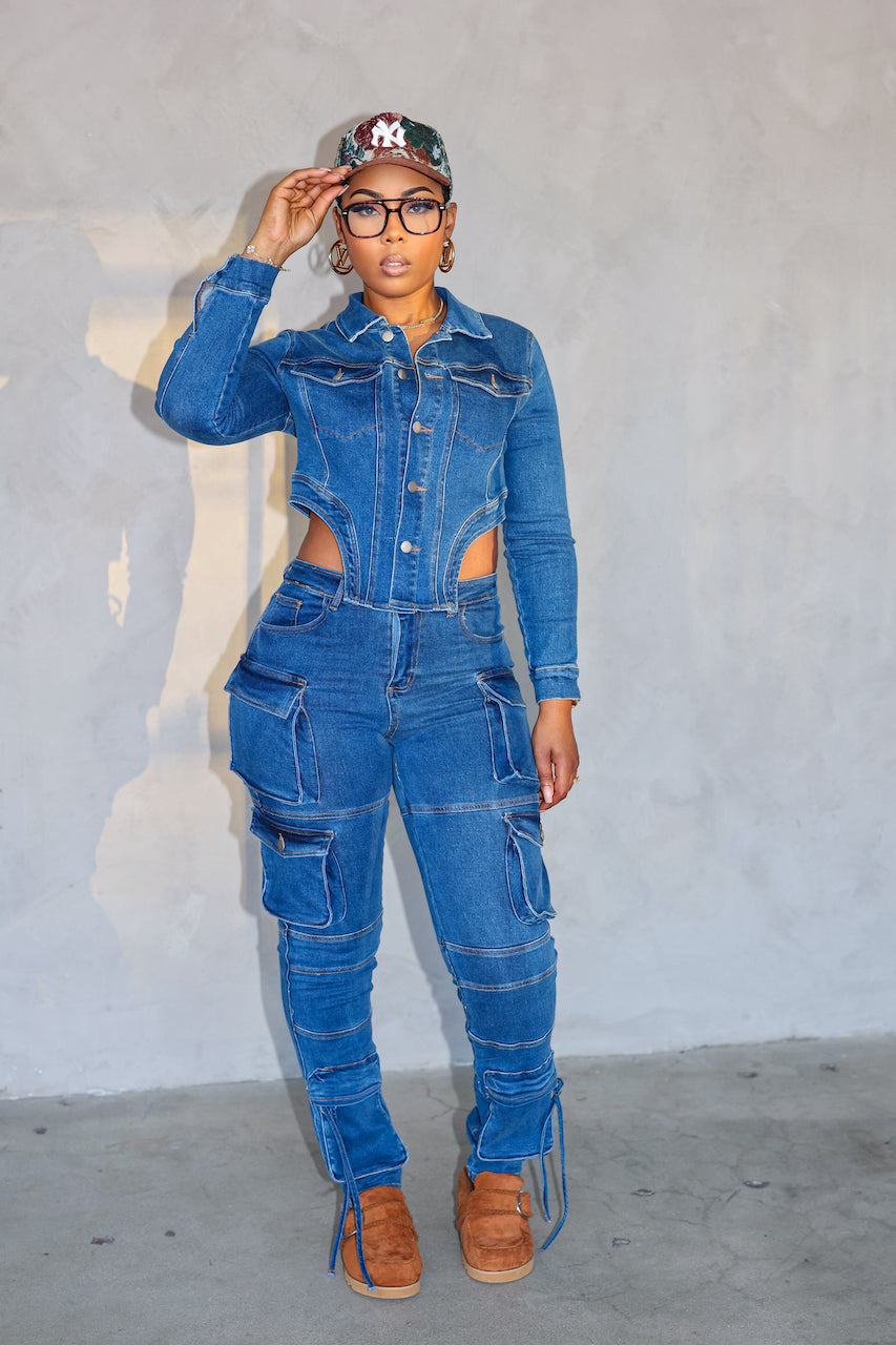 Bodega Denim Set (Dark Denim)